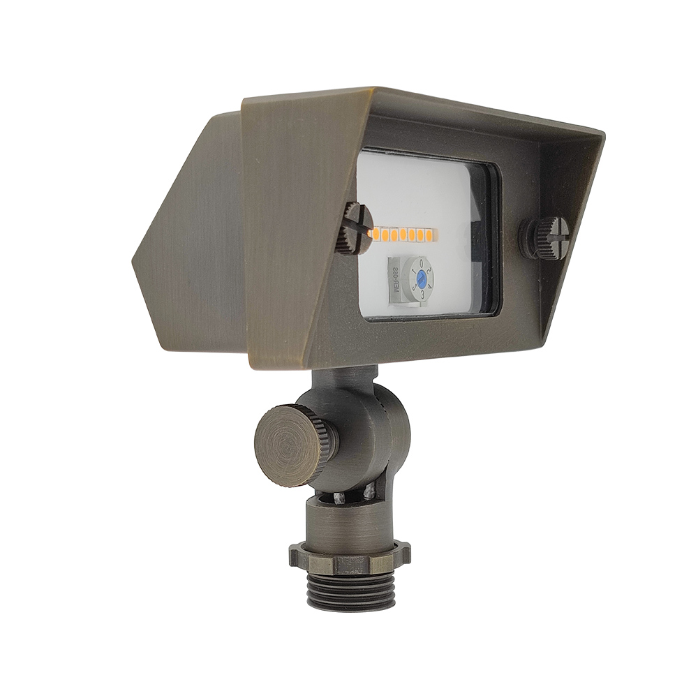 LT2501 Power Adjustable Integrated Brass Flood Lights